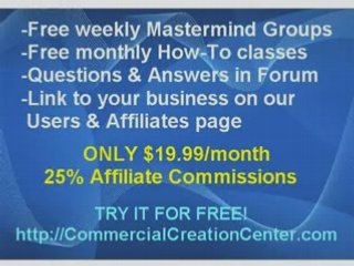 Commercial Creation Center MINI Overview