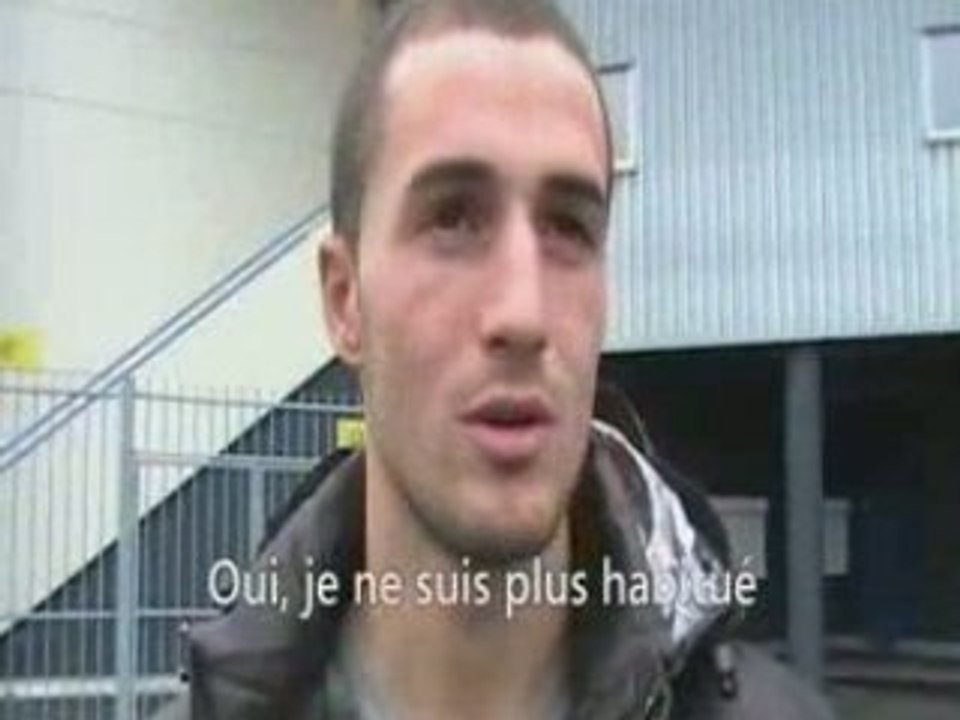 Réactions de Reynald Lemaitre après Caen - Nice