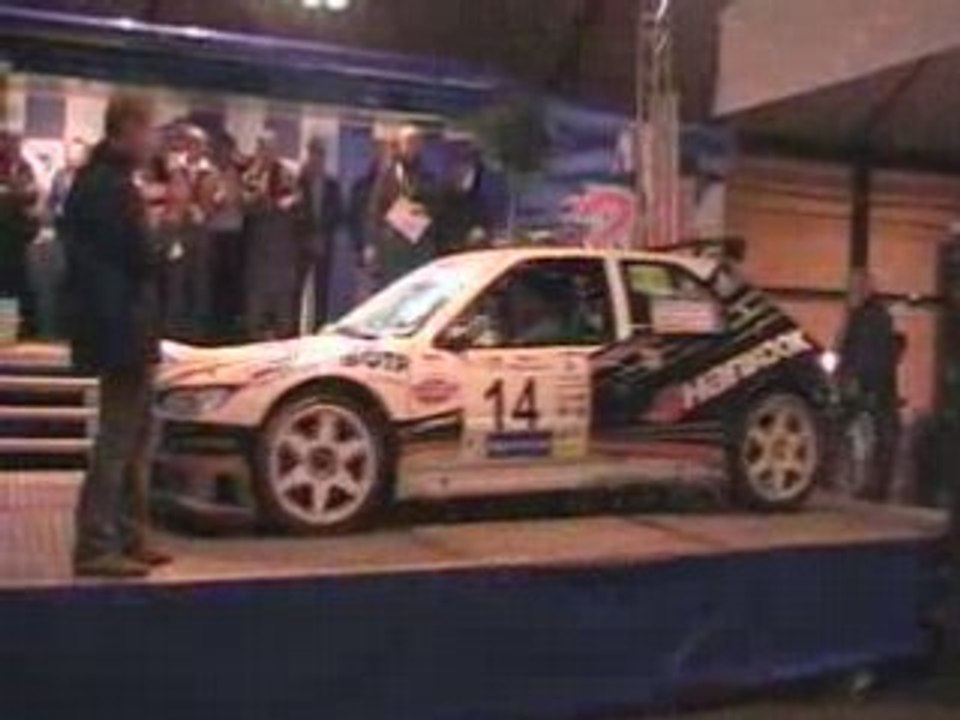 Finale des rallyes Chateauroux assistance+podium 2008