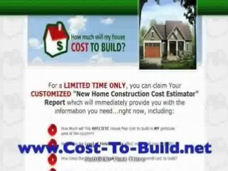 Construction Cost To Build