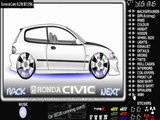 Virtual Tuning sur Honda Civic EG5