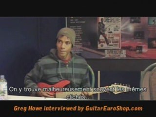 Greg Howe Interview Oct. 2008
