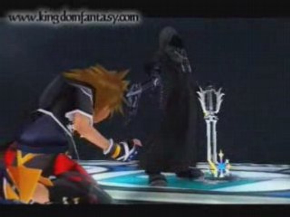 Sora VS Roxas Saïx  VS Riku Kairi   Naminé