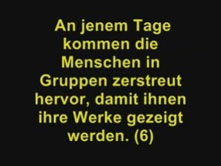 Dailymotion - Quran Al Zalzala 99 (deutsch), chermi