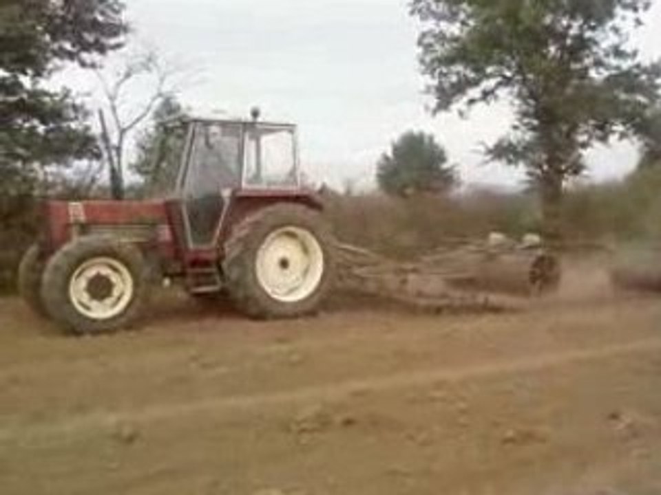 préparation des terres