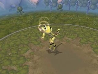 My Spore crazy yellow creature