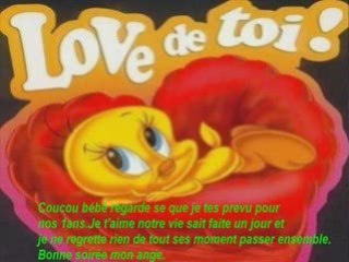 Vidéo mon amour et moi