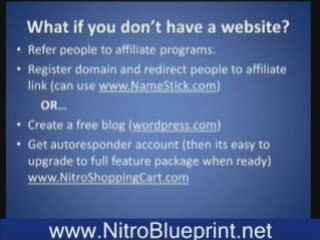 Get traffic, build a list & make sales - Part3