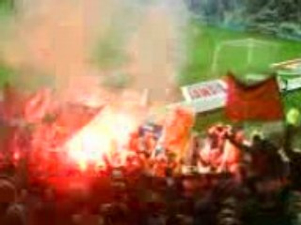 Nantes - OM 2008 Entrée des joueurs