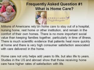 FAQ 1 Home Care Bellevue Washington