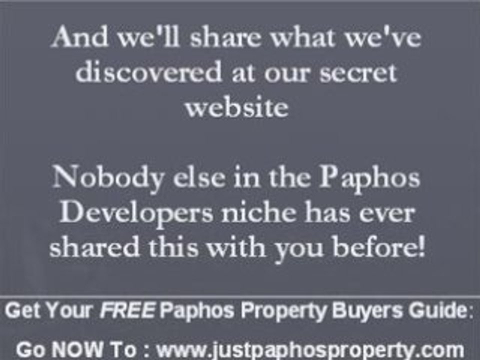 Estate Agents Paphos
