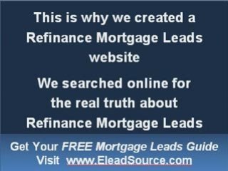 Internet Mortgage Leads
