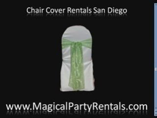 Elegant Chair Cover Rentals