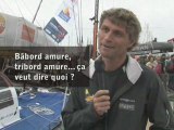 Vendée Globe - Bernard Stamm : babord et tribord amure