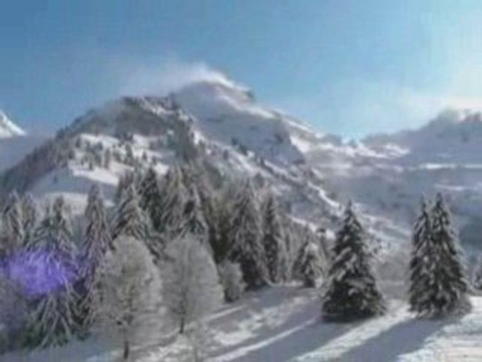 Premières neiges à La Clusaz - Octobre 2008