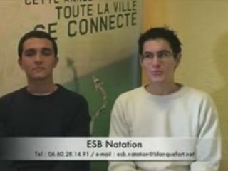 VIDEOMATON ESB NATATION BLANQUEFORT