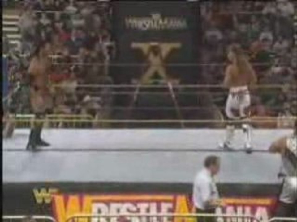 Ladder Match - Razor Ramon vs Shawn Michaels WM X 1/3