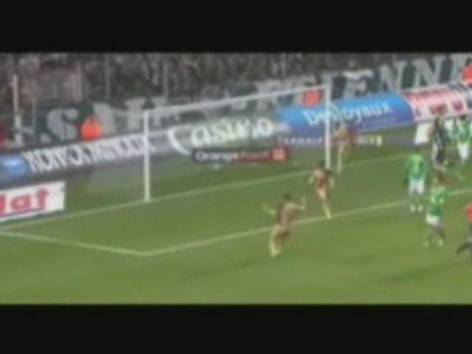 Ligue 1 2009 : J 11 : St Etienne-Lorient : 1-4