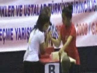 ÇİLEM- 2008 Türkiye Bilek Güreşi Şampiyonası Sağ Kol