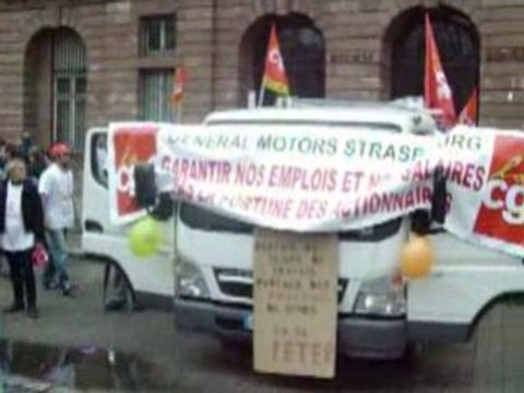 MANIF. : GENERAL MOTORS, FORD,PEUGEOT (ACTE 1)