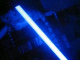 STAR WARS - ANAKIN SKYWALKER'S BLUE LASER SABER TEST