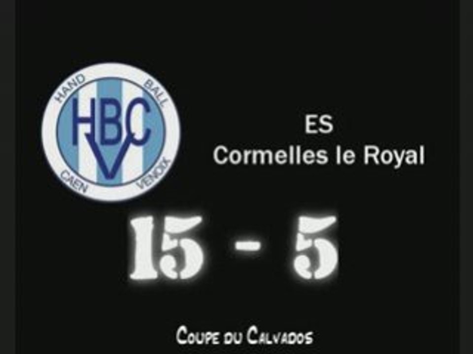 HBCV vs ESCR - Coupe Calvados