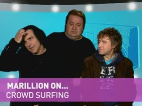 Marillion talk future tours and crowd surfing