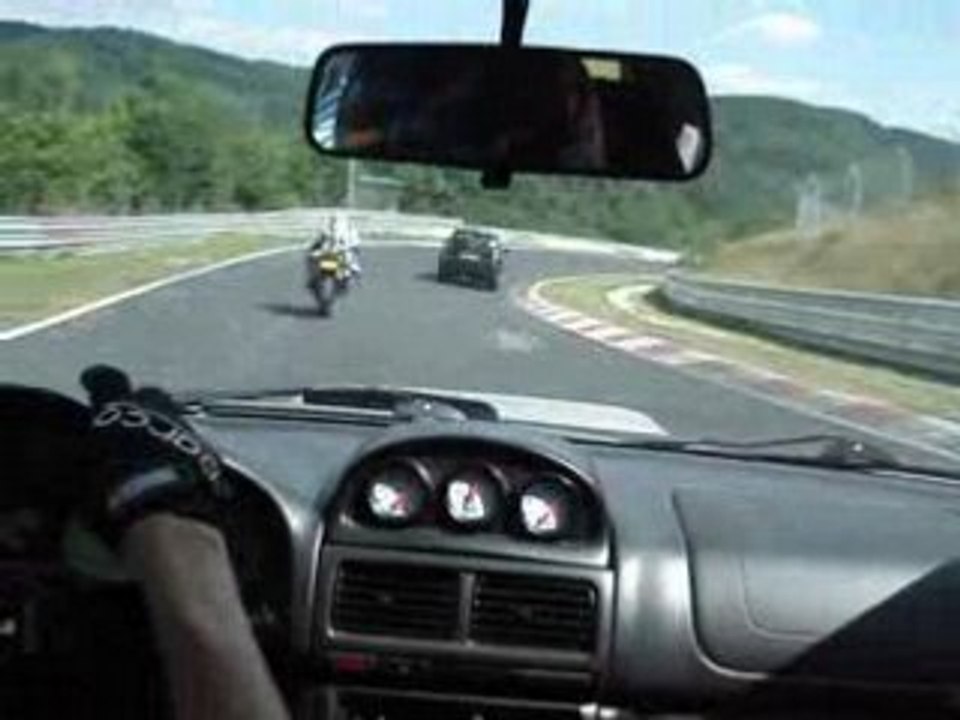 My first lap at nurburgring....