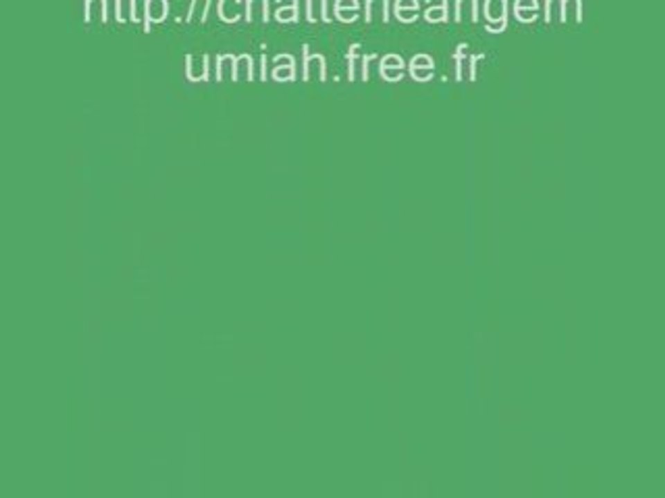CHATTERIE de l'ANGE MUMIAH