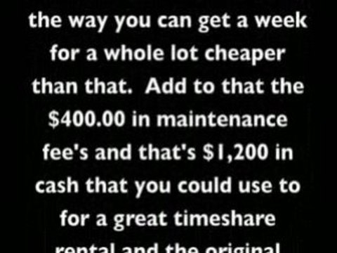{Timeshare scams} Don't Be Scammed by Timeshare Sales People