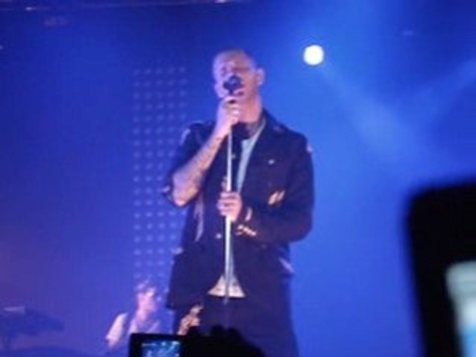 Matt Pokora le 11 Octobre 2008 à Amnéville le Catch Me Tour
