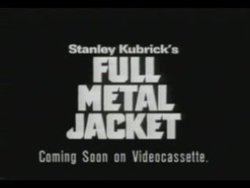 BANDE ANNONCE 2 FULL METAL JACKET STEFGAMERS