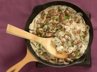 Poelee de rognons de porc aux champignons