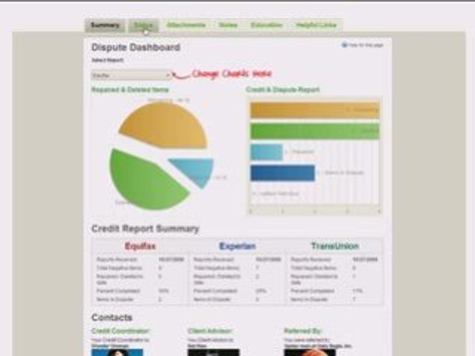 Professional Credit Repair Software Tracking
