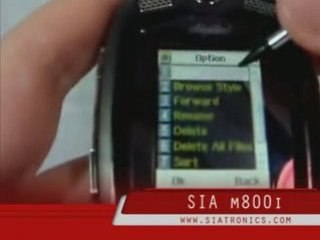 SIA watch phone M800i  (CECT) internet : montre téléphone