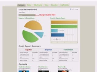 Credit Repair Software Client Status Online