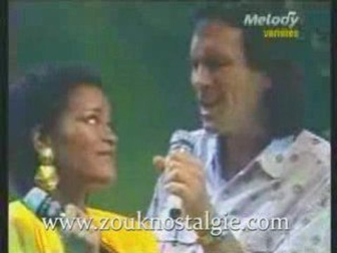 Jocelyne Beroard et Philippe Lavil en 1987 (DJ Issssalop')
