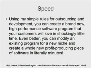 5 Reason's To Get Instant Software Riches