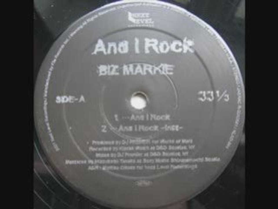BIZ MARKIE - And i rock (feat Black Indian) (prod dj