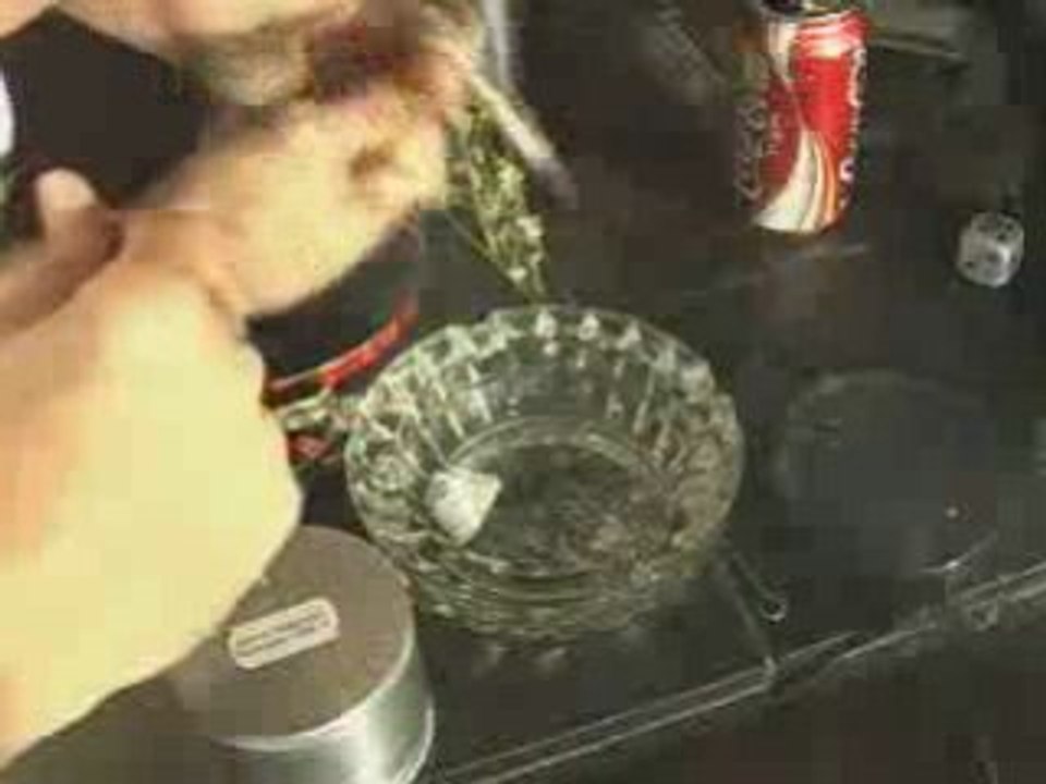 liting a joint with the sun