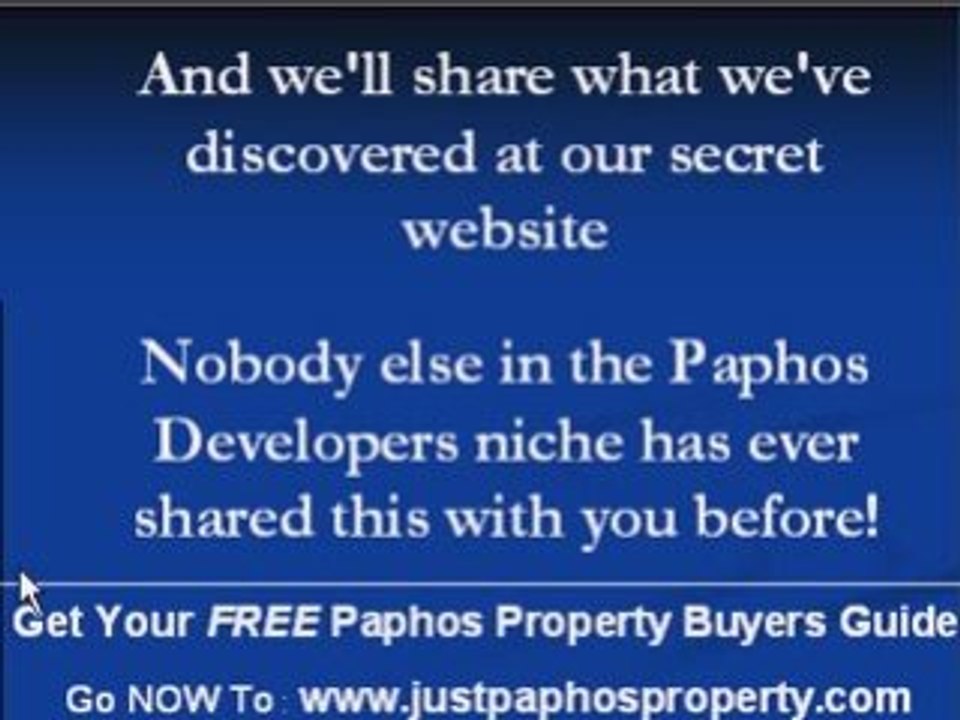 Estate Agents Paphos