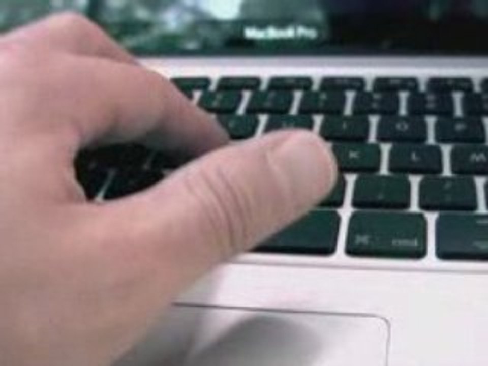 MacBook 2008 : trackpad