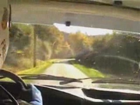 Rallye Porte Normande-ES6: caméra embarquée 309 grA