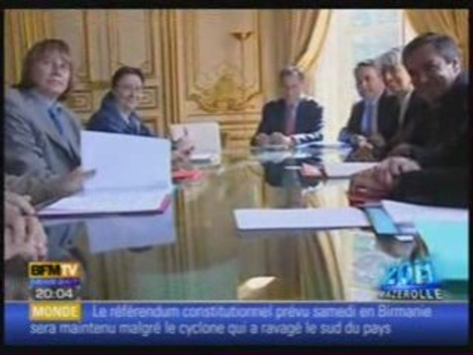 Nicolas Sarkozy aprés un ans BFMTV mazerolle