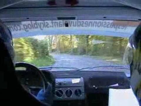 Rallye de la bievre 2008 Giacone Castelli 205 rallye N1