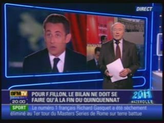 Nicolas Sarkozy Francois Fillon un ans aprés les réformes