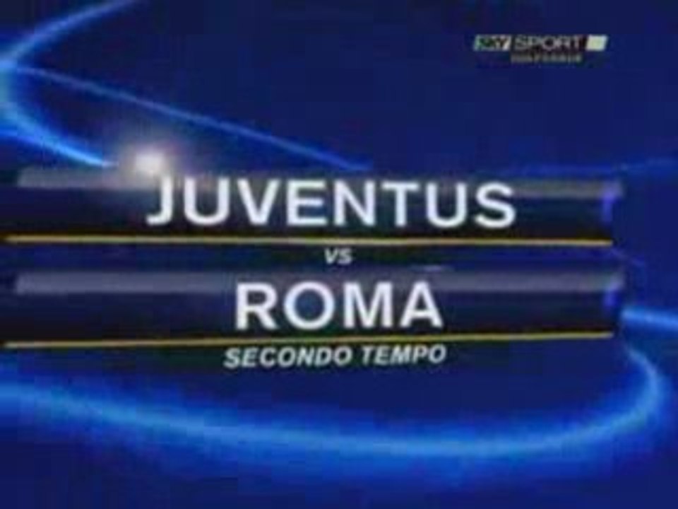 Juventus-Roma 2-0 Serie A 01-11-08 Gol Del Piero