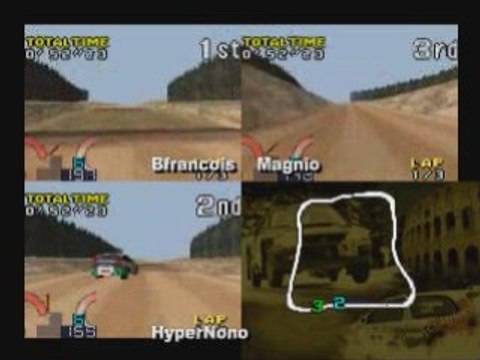 Jeu en Réseau : Rally Challenge 2000 (N64)