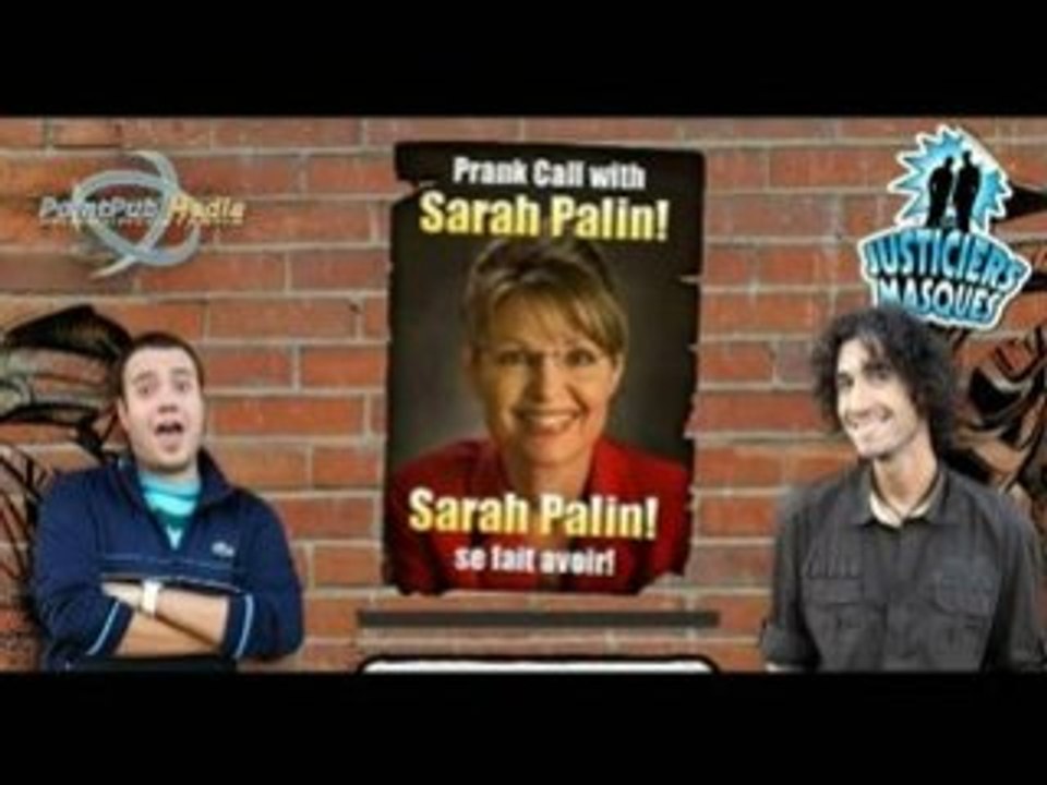 Sarah Palin piégée par un faux Sarkozy