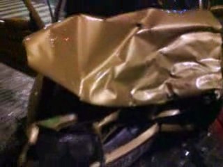 La bmw ki met rentrer dedans